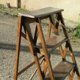 Old library stepladder