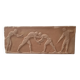 Bas-relief in the antique style featuring athletes.