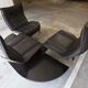 Leather sofa model "Veranda" Vico Magistretti for Cassina