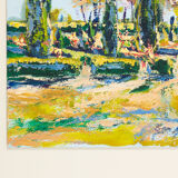Spring, oil on plate, 87 x 71 cm
