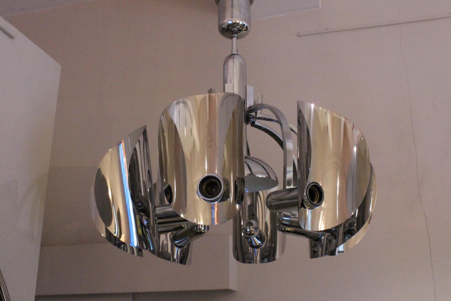 Luster chrome vintage Italy
