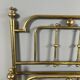 Brass bed, 20th century