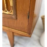 Vintage rattan cabinet