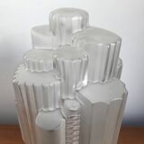 Skyscraper globe Art Deco transparent