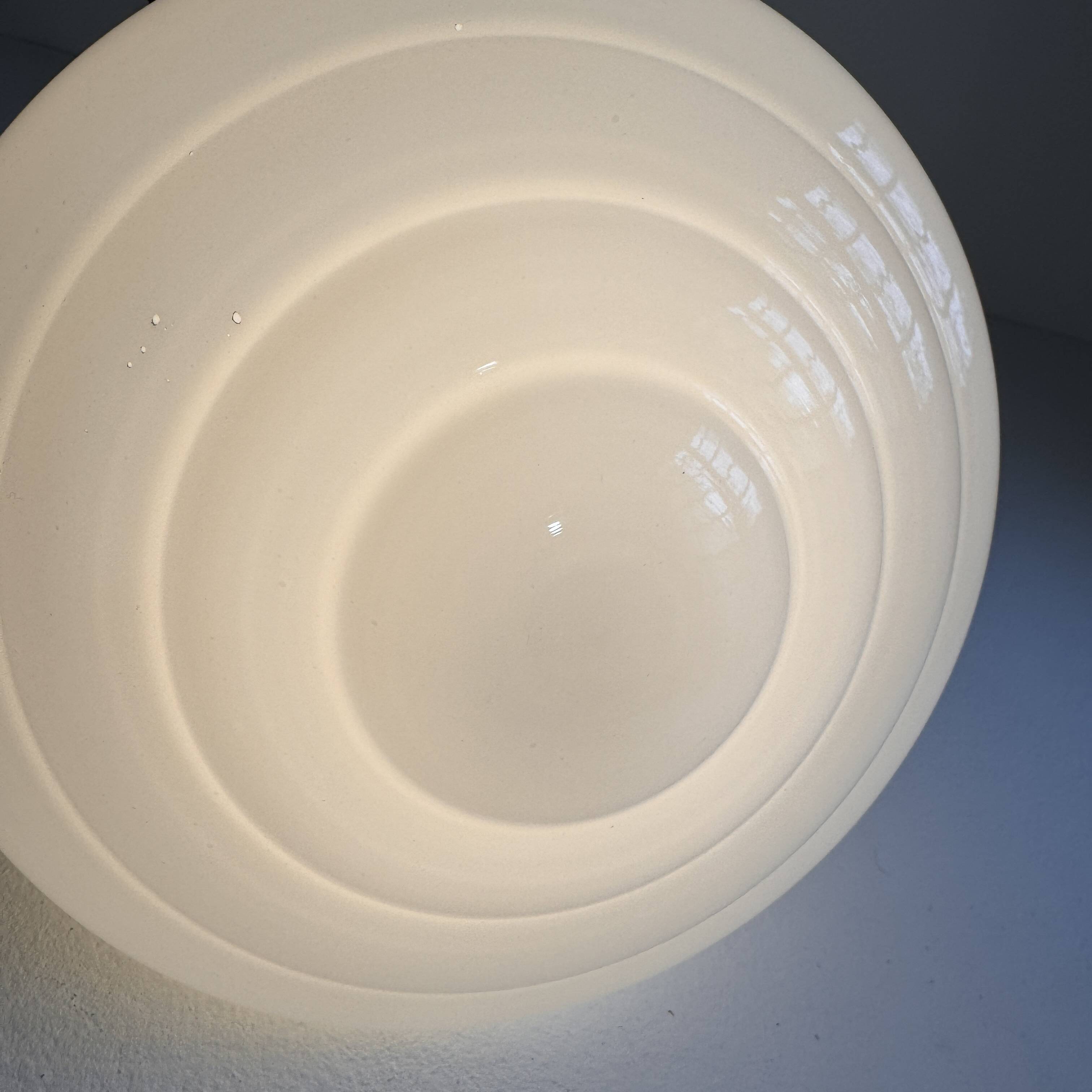 Antique applique or ceiling light in opaline art deco