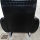 Luxury black Leather Armchair