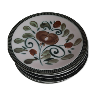 Vintage plates Boch la louvière