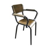 Fauteuil de maitre d'école années 50