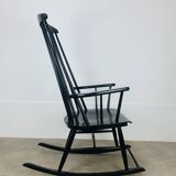 Scandinavian rocking chair in Tapiovaara style, 1960s