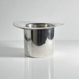Silver plated champagne bucket in top hat design