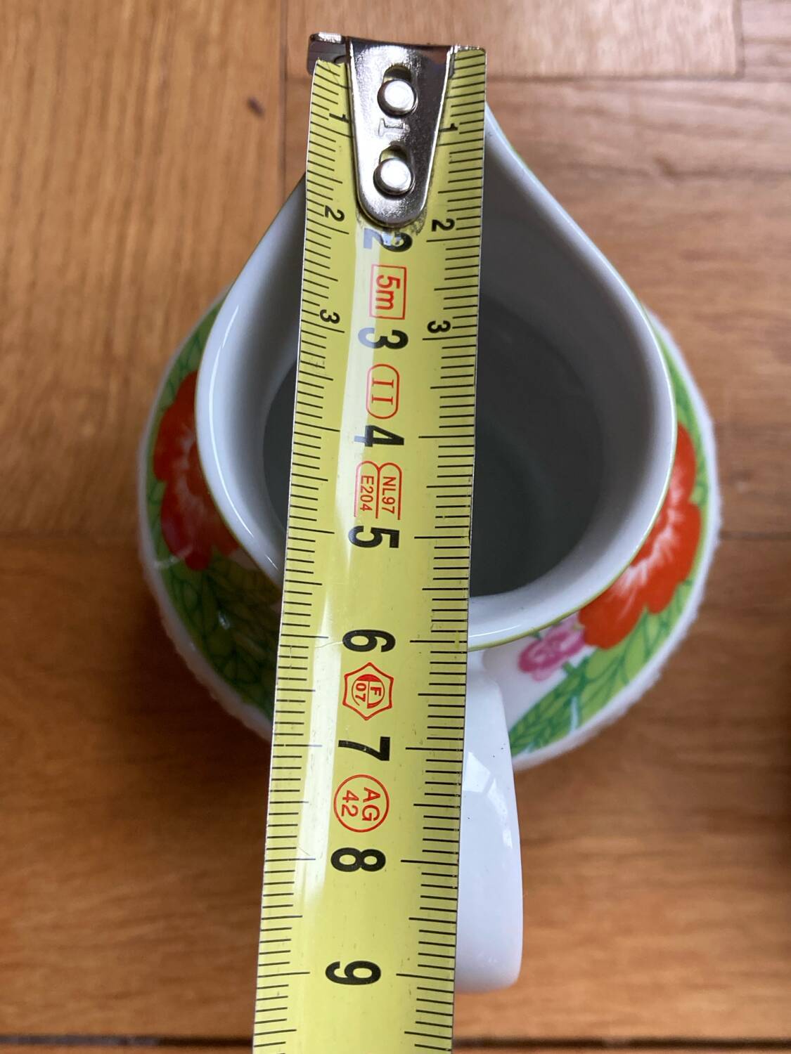 Sugar bowl and milk jug with flowers Hutschenreuther