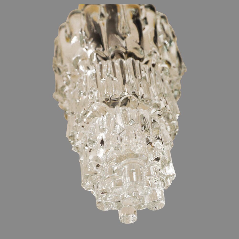 Hanging lamp by Helena Tynell for Glashütte Limburg, 1960's