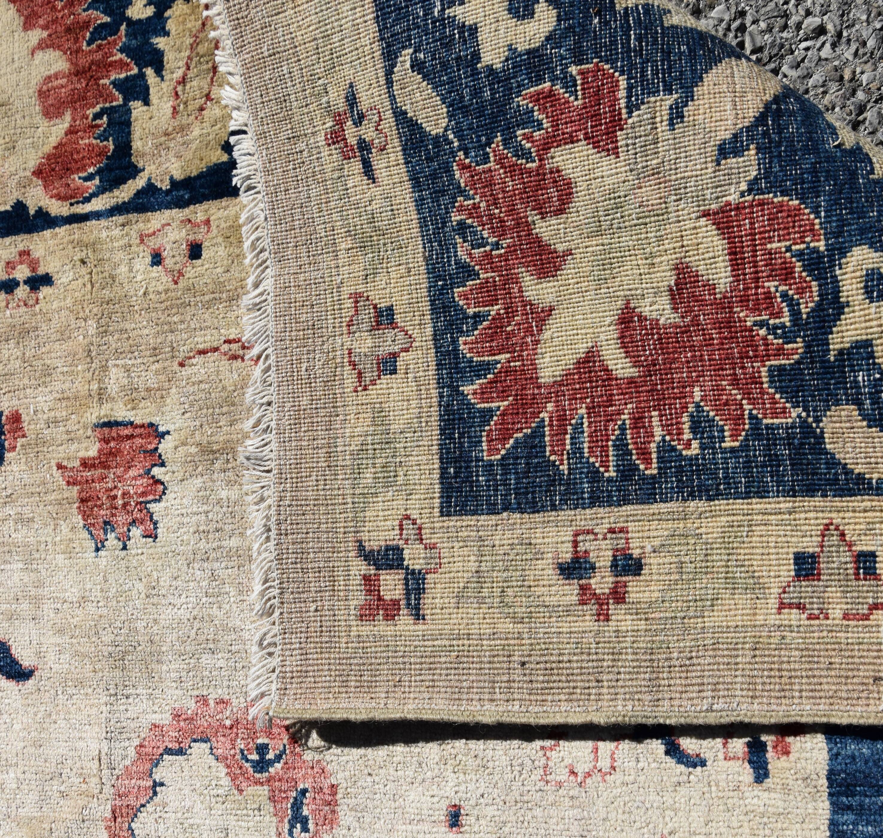 Ziegler oriental rug - handmade: 3.00 X 2.45 meters. Quality: wool