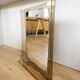 Vintage Wall Mirror with Shelf: 1970s Hollywood Regency Decor