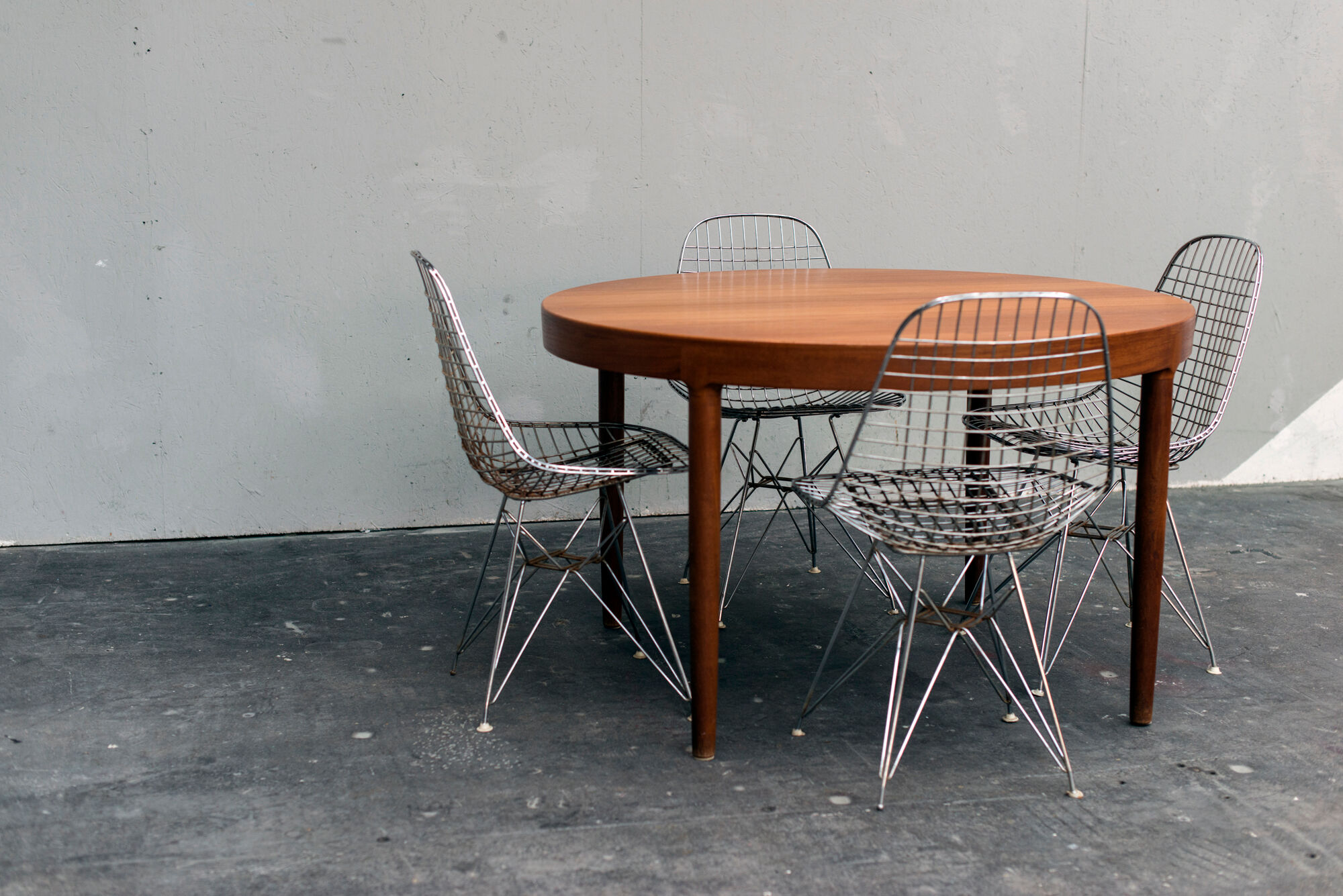 DKR chairs by Charles and Ray Eames for Herman Miller