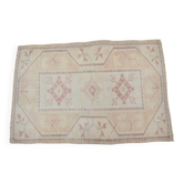 Tapis de sol vintage Oushak sku 3422