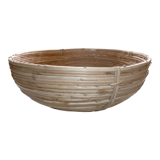 Bauhaus rattan basket from 1960