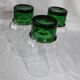 Lot of 3 vintage luminarc water glasses