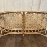 Rattan bench