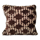 Cushion cover in an ancient Berber rug.