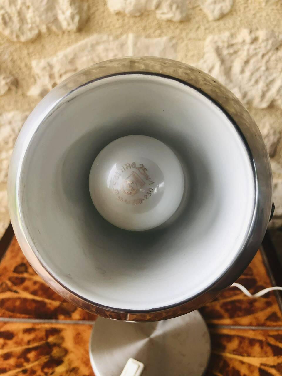 Vintage eyeball table lamp circa 1970s