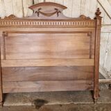 Walnut headboard