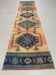 Distressed Turkish Runner 335x81 cm wool Vintage Tribal Rug