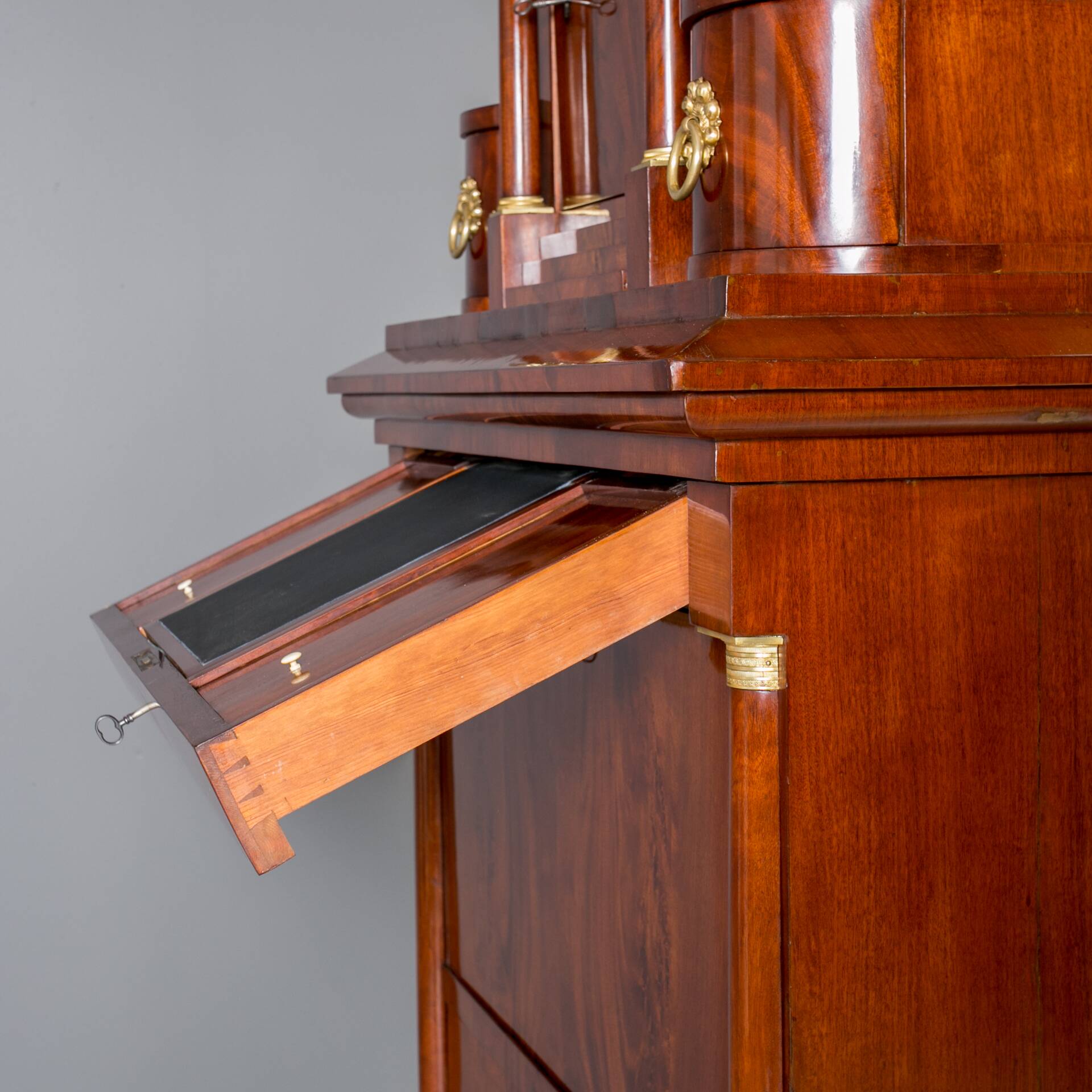Biedermeier Secretary Desk, Germany, 19th Century