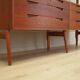 Teak wall unit, Norwegian design, 1960s, designer: Kjell Riise, production: