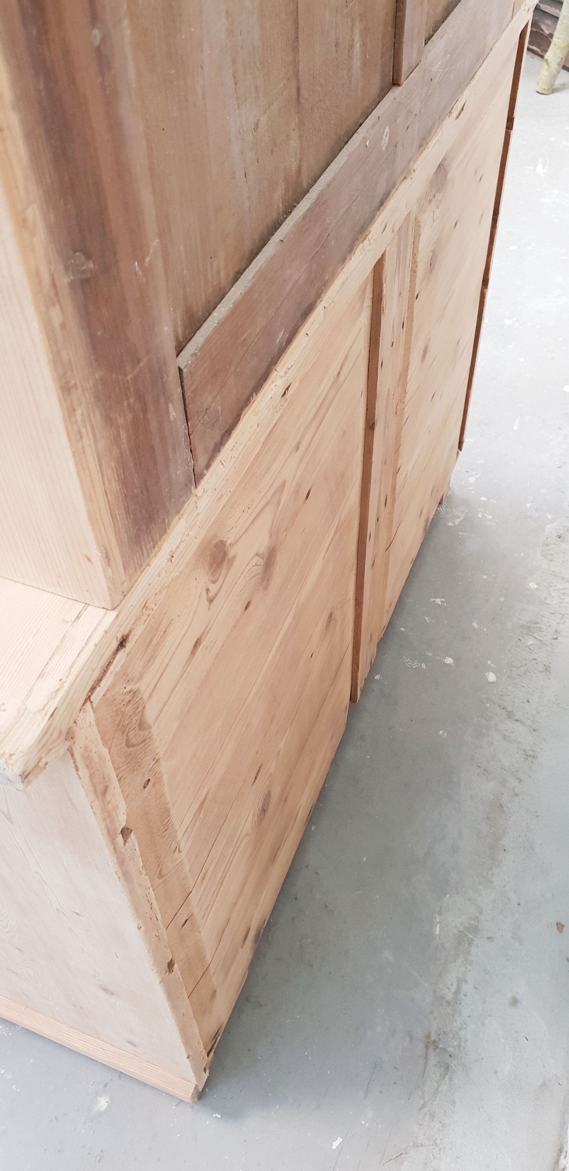 Buffet dresser 2 body old
