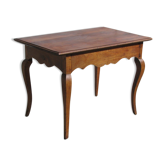 Writing table Louis XV , era Restoration, in cherry