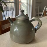 Handmade pottery stoneware teapot