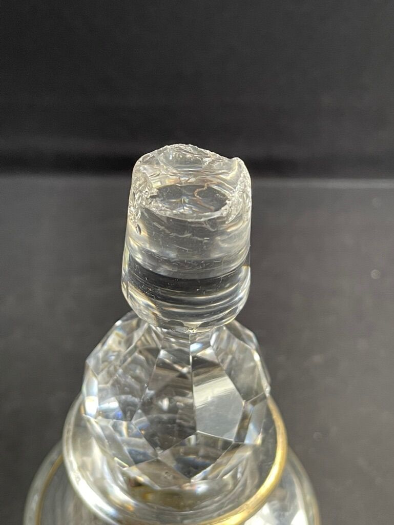 Bottle baccarat art deco