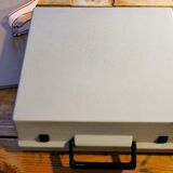 Grey vintage Aeg Olympia typewriter