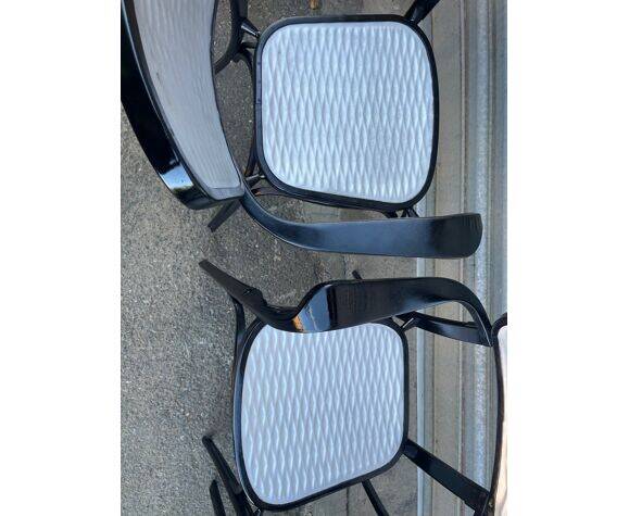 Ensemble de 4 chaises/fauteuils