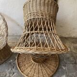 Rattan garden furniture / winter garden / 4 pieces