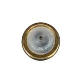 Glass ceiling lamp, Polam-Meos, 1970s.