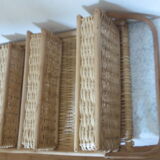 Shelf wall wicker and rattan 60