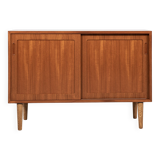 Small Danish sideboard in teak by Hundevad 1960s - 108 cm