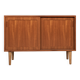 Petit buffet danois en teck par Hundevad années 1960 - 108 cm