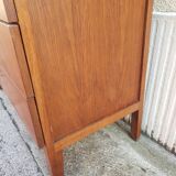 Commode vintage design chevrons