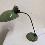 Industrial articulated desk lamp