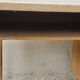 Raw wood pedestal desk, 1940-1950