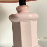 LAMPE Céramique Rose VINTAGE