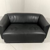 De Sede DS 47 dark brown neckleather 2-1/2 seats sofa