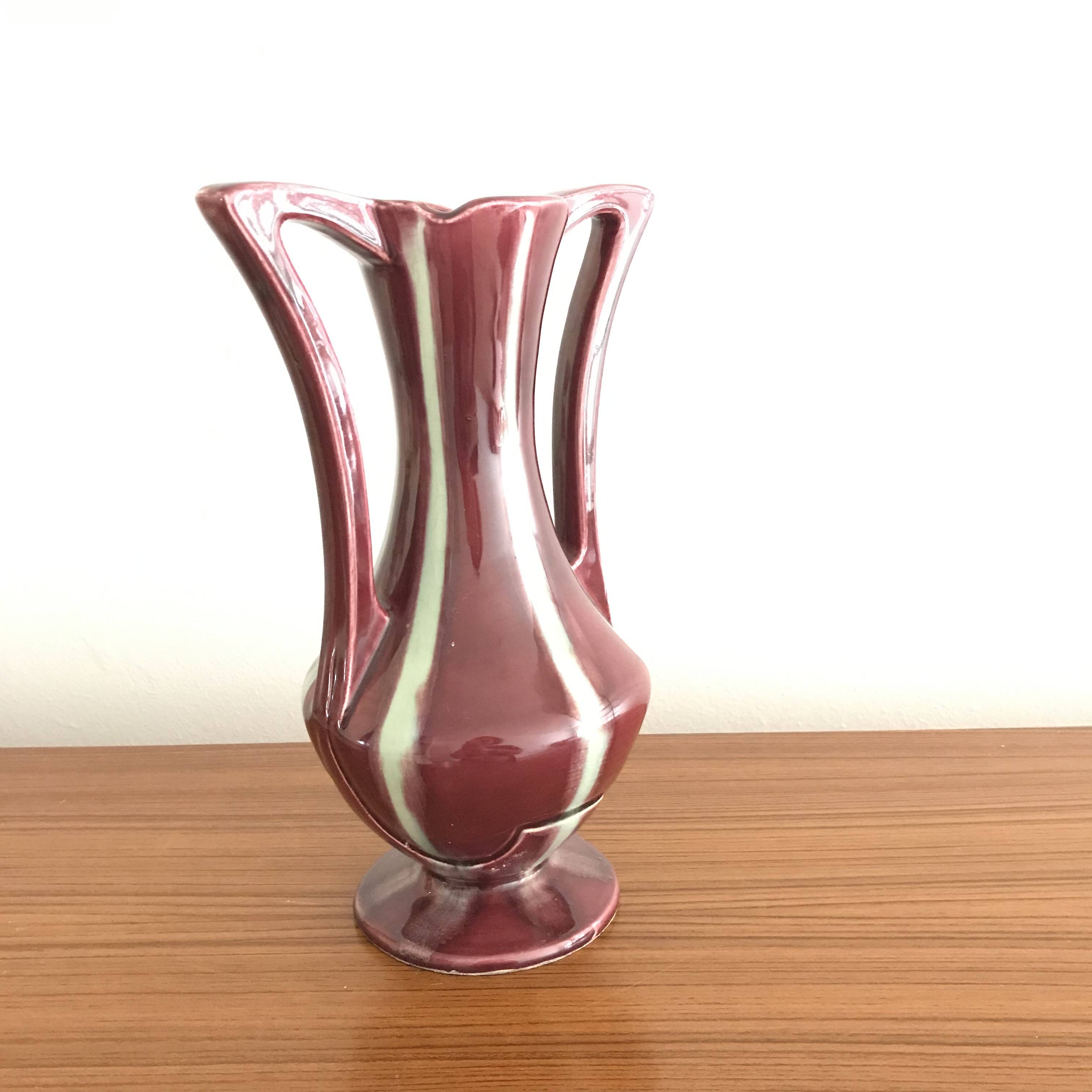 art deco vase vierzon - louis gule