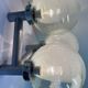 Rare XXL Mid Century Art Glass Wall Hotel Light / Lamp - Around 1970s
