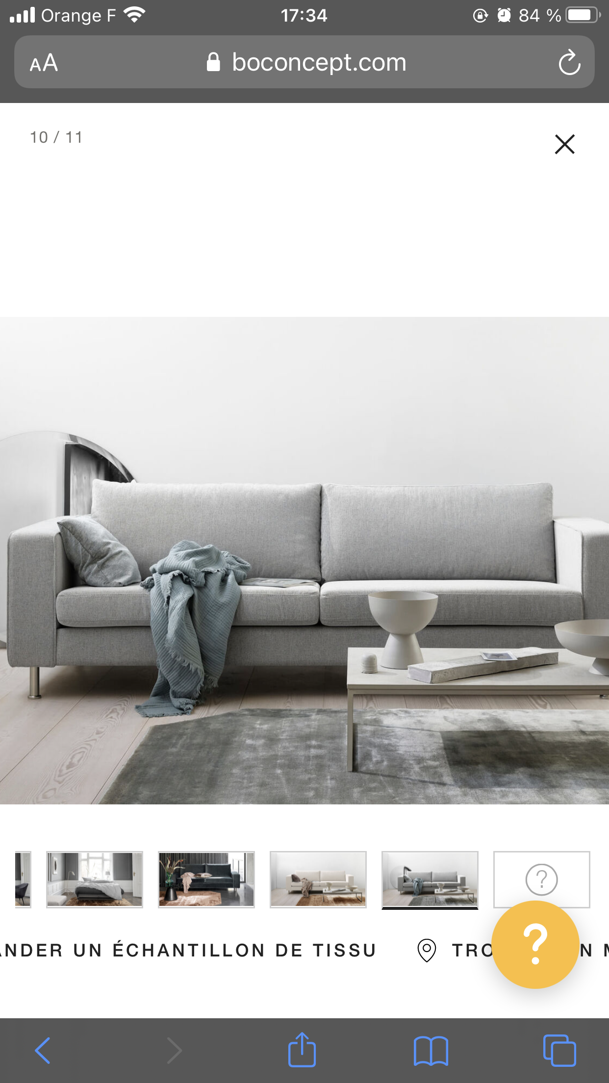 Boconcept sofa bed