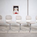 5 x chaises Giroflex 7105 Space Age