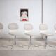 5 x chaises Giroflex 7105 Space Age